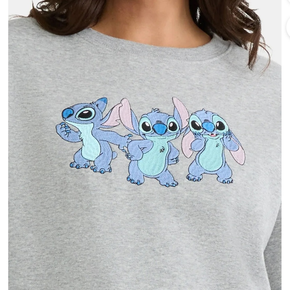 Stitch Graphic Sweatshirt BNWT - Picture 5 of 6